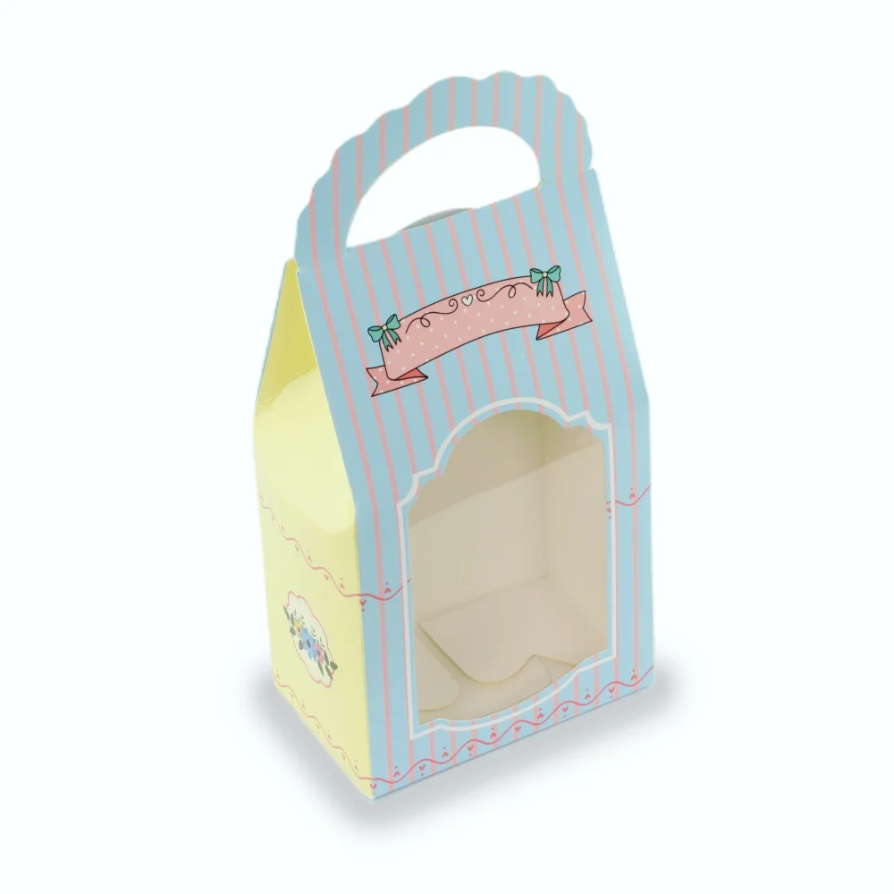 CHOCOLATES, COOKIES, CANDIES BAG-BOX - BLUE (Pack of 8)