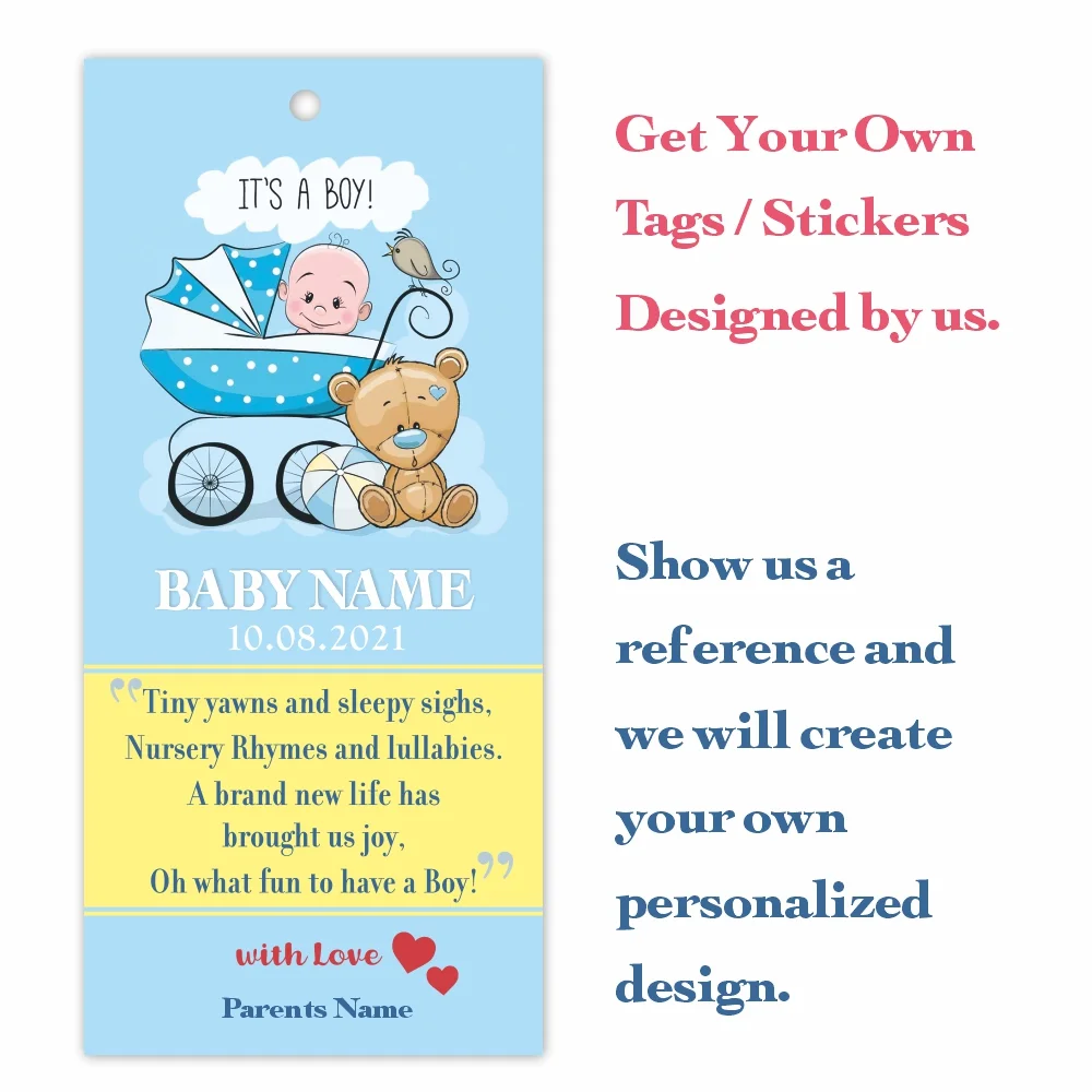 Customized Tags For Occasions - MOQ 100 Pieces - Image 3